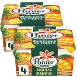 Panier de Yoplait Yaourts Mangue Ananas, Lot de 2 - 4x125g