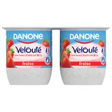 Velouté Fruix Yaourts brassés aux fraises, 4x125g