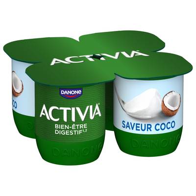 Activia Yaourt coco bifidus, 4x125g