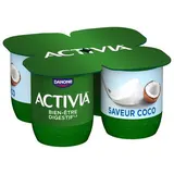 Activia Yaourt coco bifidus, 4x125g