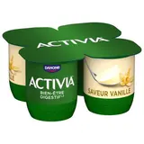 Activia Yaourt vanille bifidus, 4x125g