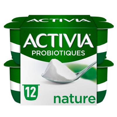 Activia Yaourt Nature Bifidus, 12x125g