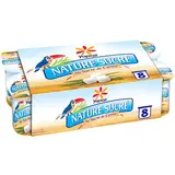 Yoplait Yaourt Nature au sucre de canne, 8x125g