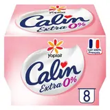 Calin Fromage Blanc Nature 0%, 8x100g