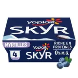Yoplait Skyr Myrtilles 0%, 4x100g