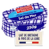 Paysan Breton Beurre moulé demi sel avec cristaux de sel, 250g