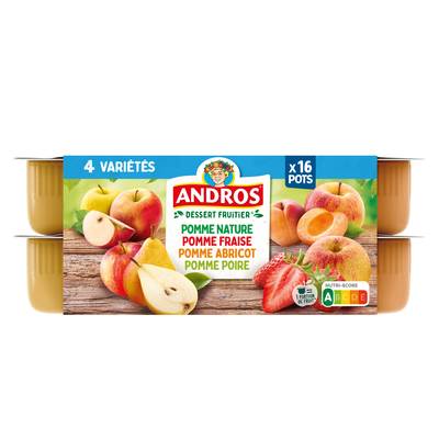 Andros Compote panaché, 16x100g