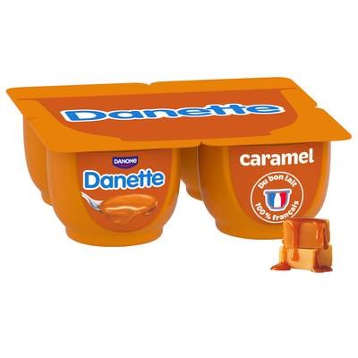 Danette Crème Dessert au Caramel, 4x125g