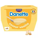 Danette Crème dessert vanille, 8x125g