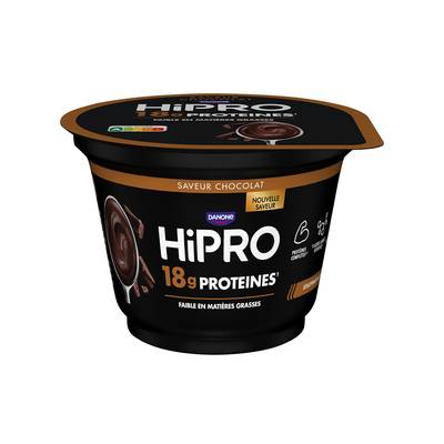HiPRO Crème dessert protéinée chocolat, 180g