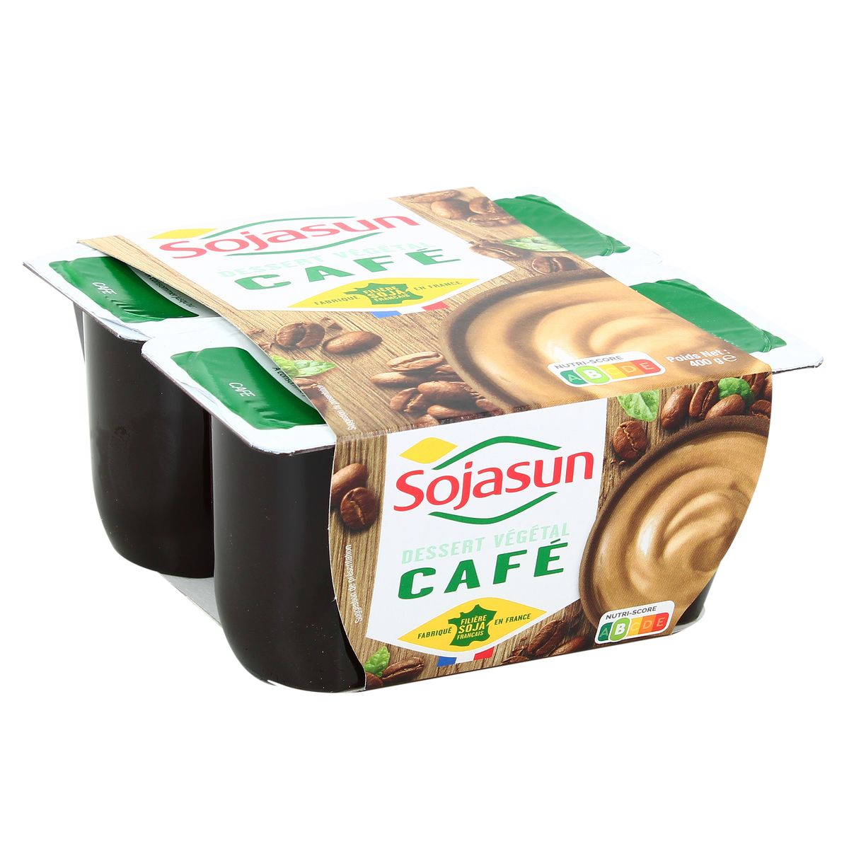 Sojasun Spécialité Soja Café, 4x100g