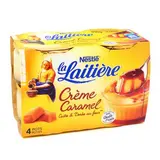 La laitière Crème caramel aux oeufs frais, 4x100g
