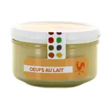 Les Petites Laiteries Petit Pot d'Oeufs au Lait - Lait de vache pasteurisé, 125g