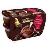 La laitière Mousse irresistible au chocolat noir, 4x50g