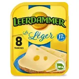 Leerdammer Fromage Léger 17 %mg, 200g, 8 tranches