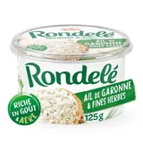 Rondelé Fromage frais ail et fines herbes, 125g