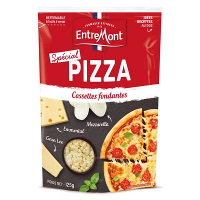 Entremont Fromage rapé spécial Pizza, 125g
