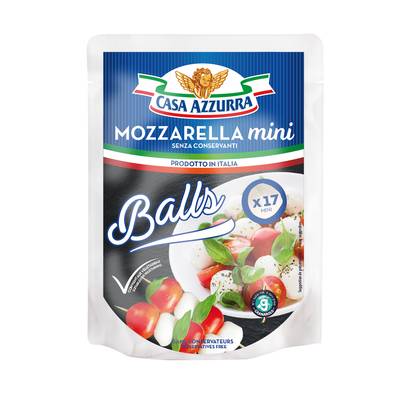 Casa Azzurra Billes de Mozzarella de vache, 150g