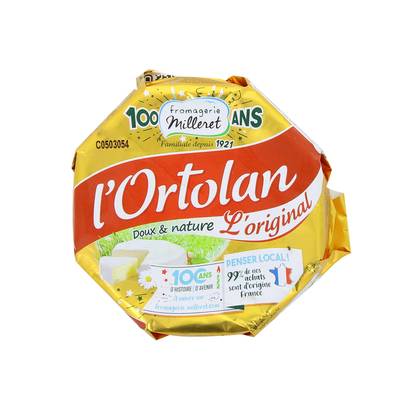 L'Ortolan Fromage à pâte molle 29%mg, 250g