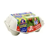 Loué Oeufs fermiers Label Rouge IGP, calibre moyen/gros, 6 oeufs