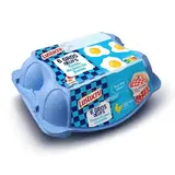 Lustucru Gros oeufs datés, poules élevées au sol, 6 oeufs