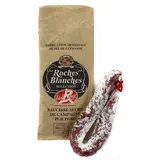 Les Roches Blanches Saucisse Sèche de Campagne Label Rouge, 200g