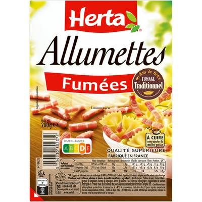 Herta Allumettes Fumées, 200g