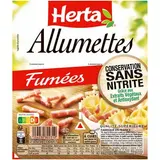 Herta Allumettes Fumées, Conservation sans Nitrites, 2x75g