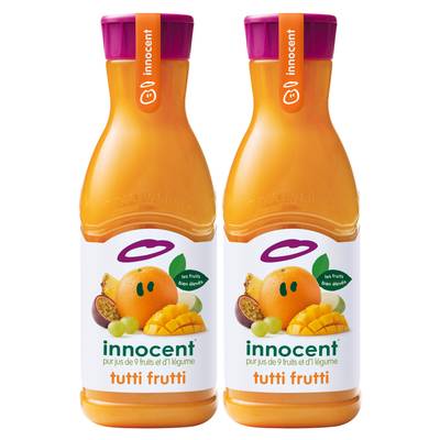 innocent Jus Multi Fruits - Tutti Frutti, Lot de 2x90cl
