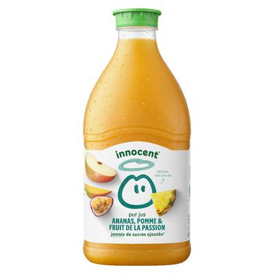 innocent Pur Jus d'Ananas Pomme Fruit de la Passion, 1,5L
