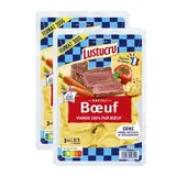 Lustucru Raviolis au boeuf, Lot de 2x300g