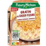 Fleury Michon Gratin de Chou-Fleur au Jambon, 1 Part - 280g