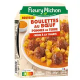 Fleury Michon Boulettes au Boeuf, Pommes de Terre, 1 Part - 280g