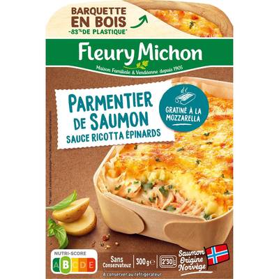 Fleury Michon Parmentier de Saumon, 1 Part - 300g