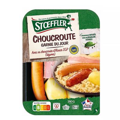 Stoeffler Choucroute Garnie, 1 part - 350g