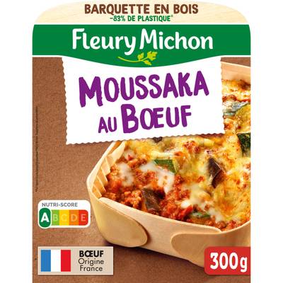 Fleury Michon Moussaka au Boeuf, 1 Part - 300g
