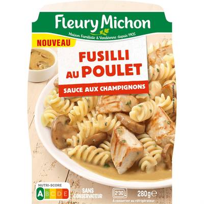 Fleury Michon Fusilli au Poulet, 1 Part - 280g