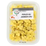 L'Italie des Pâtes Perles Farcies au Jambon cru- Pâtes fraîches, 1/2 Parts - 250g