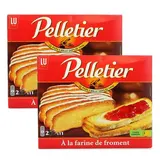 Pelletier Pain grillé grandes tranches froment, Lot de 2x455g