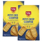 Schär Petits Pains Grillés Crisps sans gluten, Lot de 2x150g