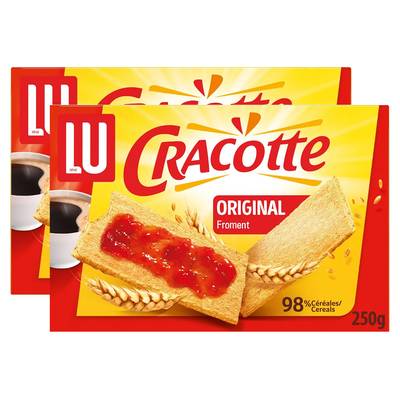 Lu Cracotte Froment, Lot de 2x250g