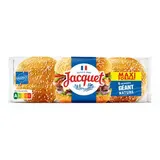 Jacquet Pain Burger Géant Nature, 6 buns - 495g
