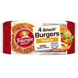 La Fournée Dorée Brioch' Burger Sésame, 4 buns - 250g