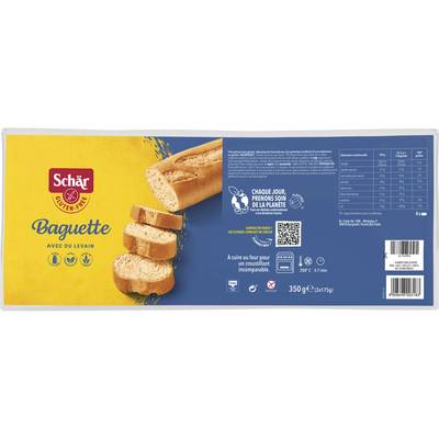 Schär Baguettes précuites sans gluten, 2x175g