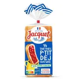 Jacquet Pain de Mie Tartine P'tit Dej, 14 tranches - 410g
