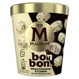 Magnum Bonbons glacés chocolat blanc cookie, 168g