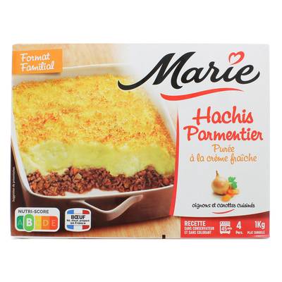 Marie Hachis parmentier à la crème fraiche, 1kg