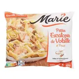 Marie Petites escalopes de volaille et penne à la crème et aux champignons, 900g