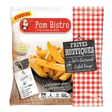 Pom Bistro Frites Rustiques à l'huile d'olive et sel de Guérande Label Rouge, 500g