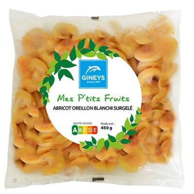Gineys  Abricots Oreillons Blanchis, 450g